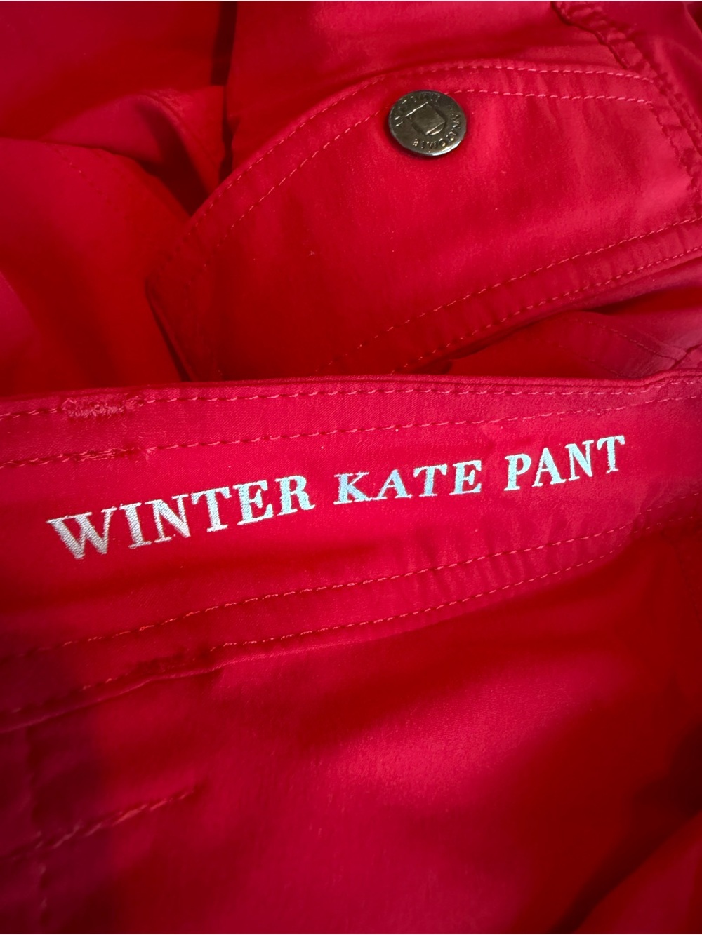 Anatomie Winter Kate Pants Bold Red Casual Everyday Dress Up Size Small Women's - Picture 15 of 16